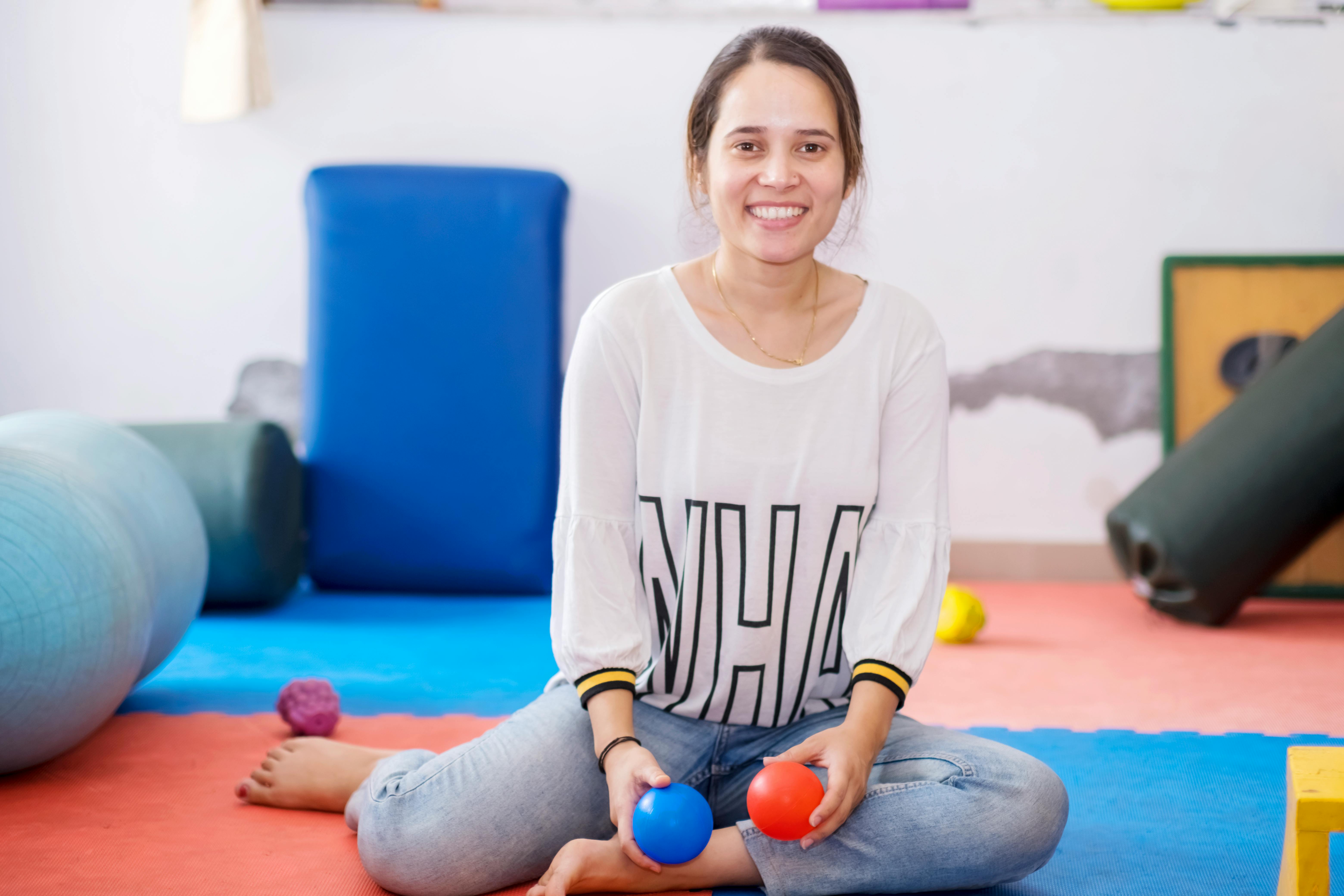 Calm child therapy room