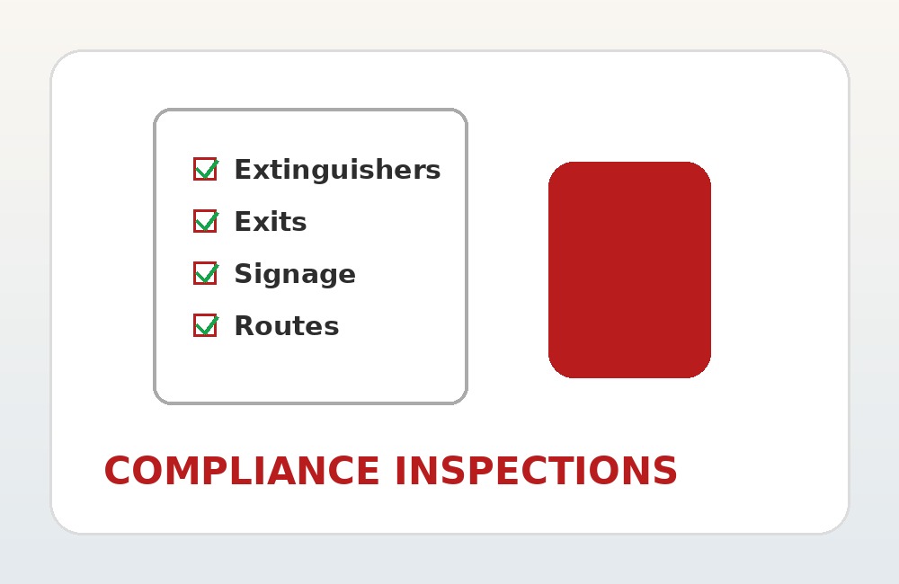Fire compliance inspection checklist