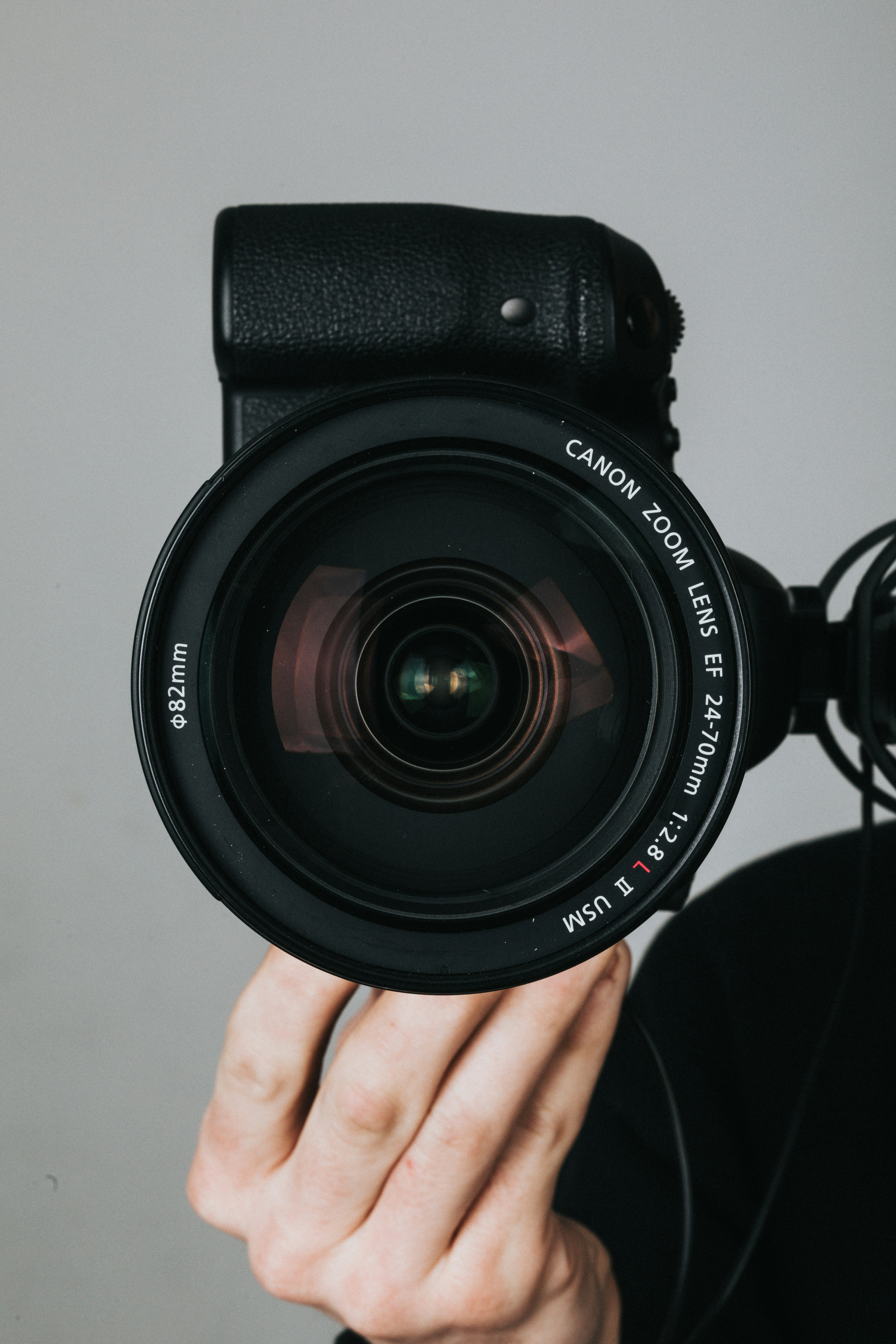 Professional photographer capturing a client shoot